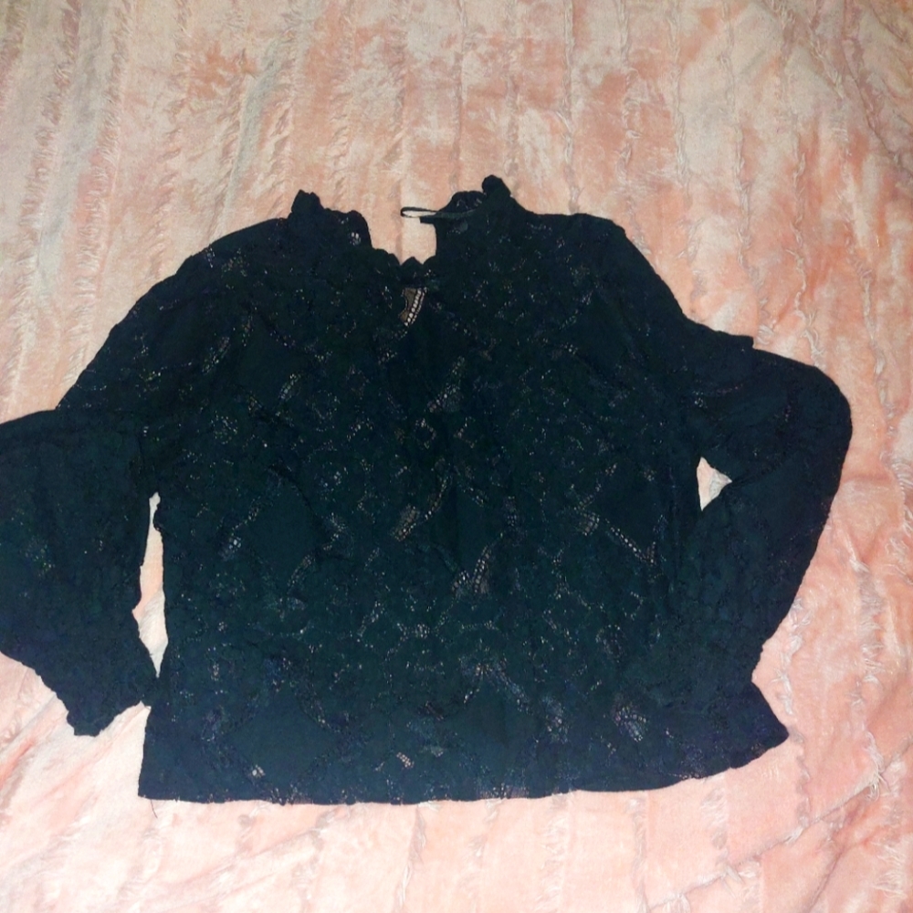 Primark black blouse Size M
